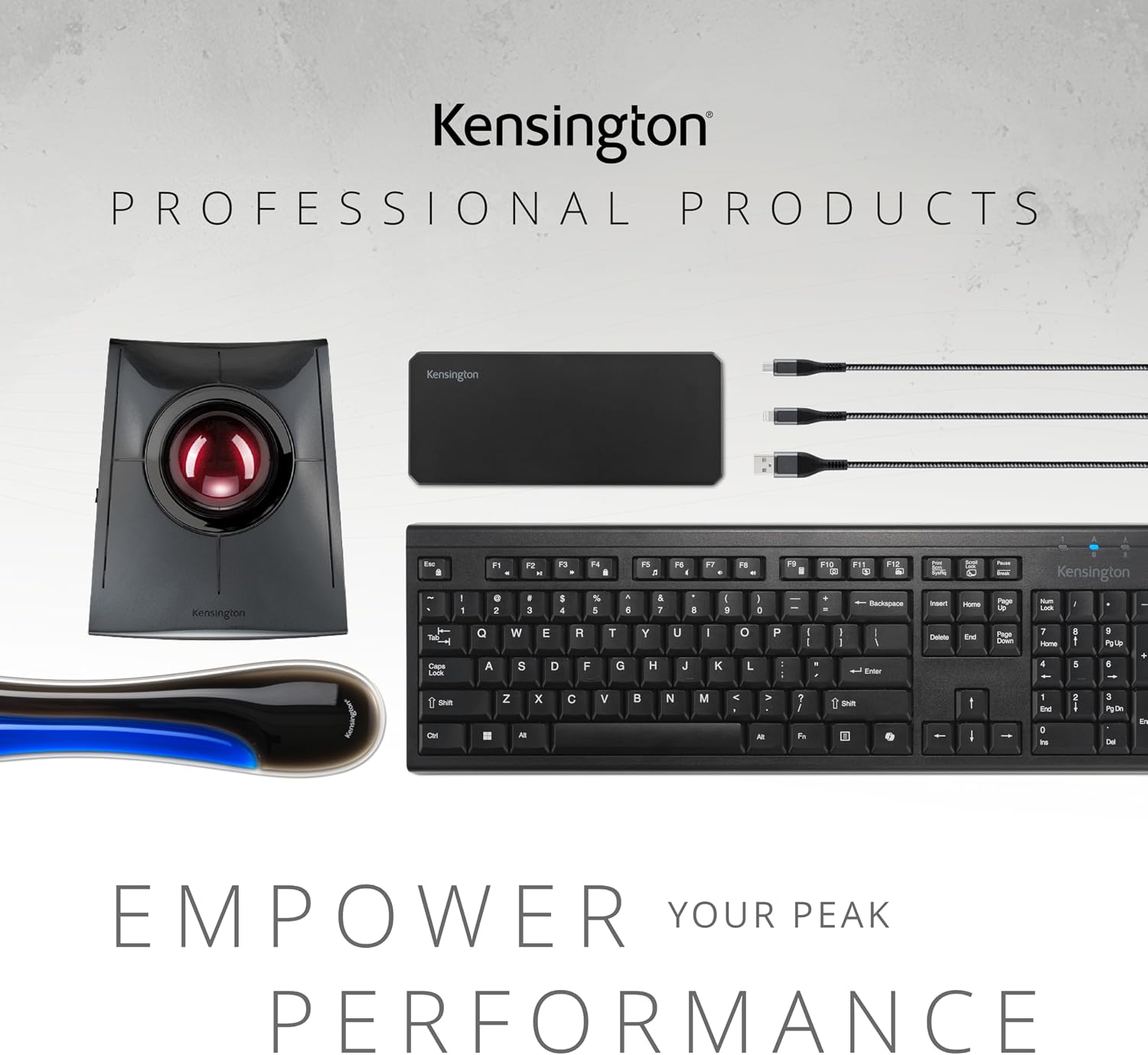 Kensington SD4790P USB-C Quad 4K Displaylink Docking Station, 100W Charging, 3 x DisplayPort, 3 x HDMI, for Windows/macOS/ChromeOS (K33610NA)