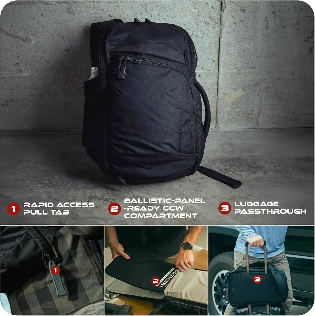 Vertx Gamut 18L Sling Backpack – Versatile, Durable Design with Ample Storage, Ideal for Everyday Use & Outdoor Adventures, Evergreen - One Size