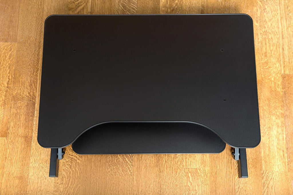 Lorell Adjustable Desk/Monitor Riser, Black