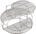 3 Tier 5 Piece Expander Rack Kit for Big Green Egg XL Replacement Grill Racks with Removable Cooking System Stainless Steel Big Green Egg Accessories