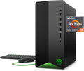 HP Pavilion Gaming Desktop, AMD Radeon RX 5500, AMD Ryzen 3 5300G Processor, 8 GB RAM, 512 GB SSD, Windows 11 Home, 9 USB Ports, Keyboard and Mouse Combo, Pre-Built PC Tower (TG01-2022, 2022)