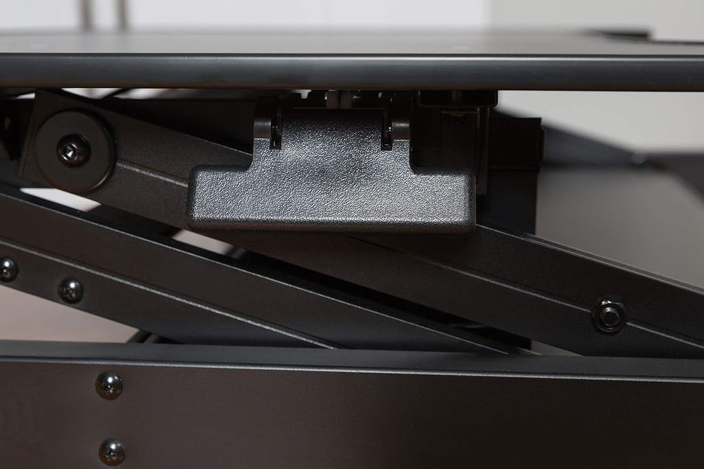 Lorell Adjustable Desk/Monitor Riser, Black