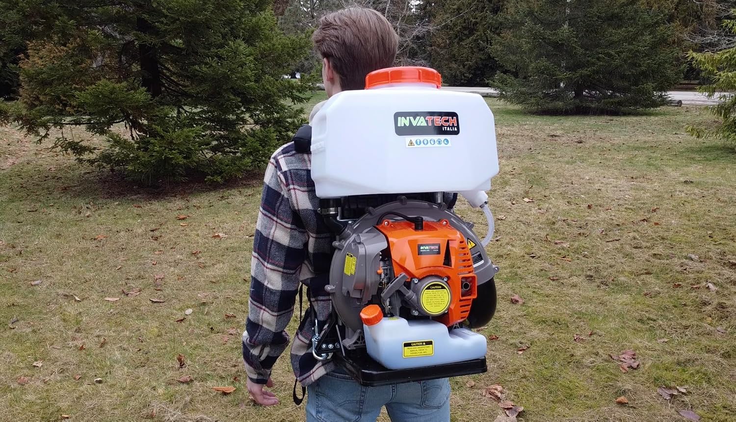 Invatech Italia Mosquito fogger Model 870 Mister Duster Mosquito Sprayer Backpack Sprayer Cold Fogger