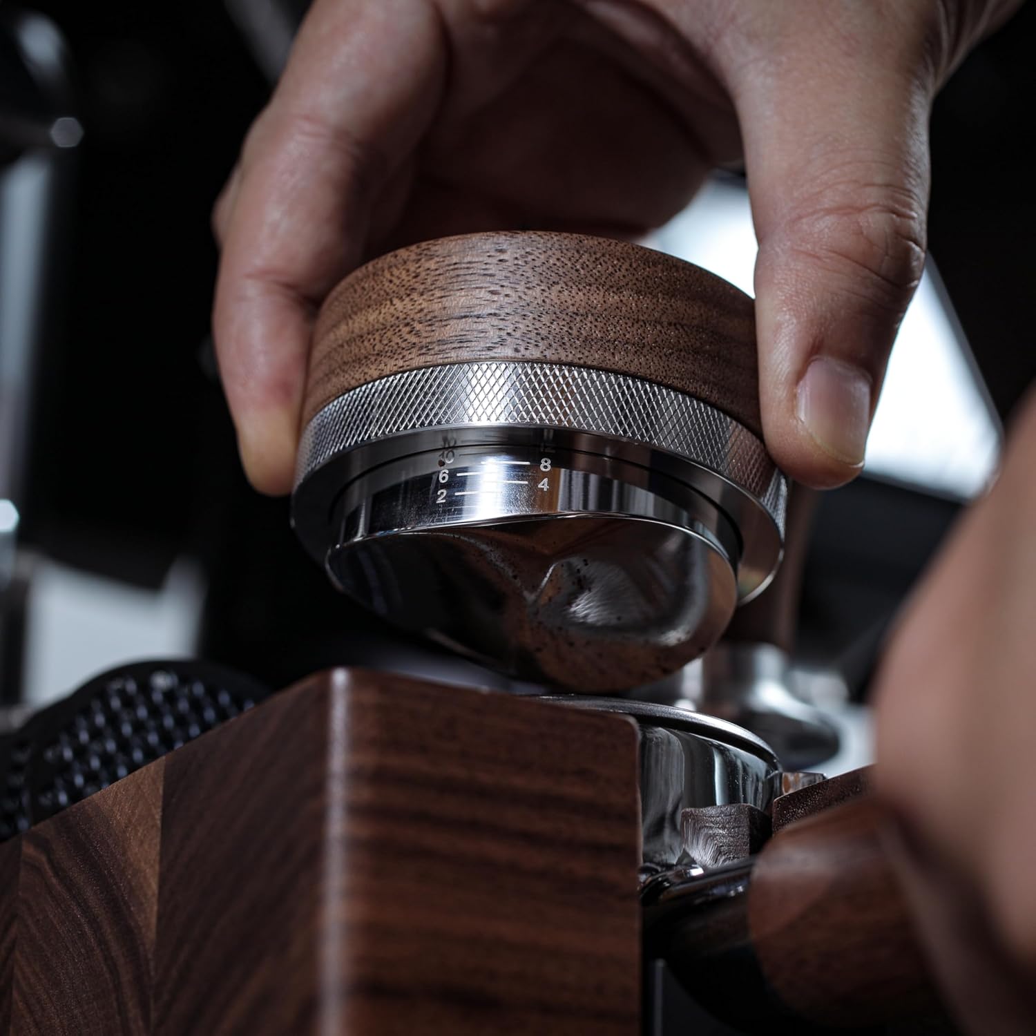 Breville Espresso Machine Accessories Kit 54mm Tamper Set Includes Bottomless Portafilter, Distribution Tool, Calibrated Tamper, Tamping Station and WDT