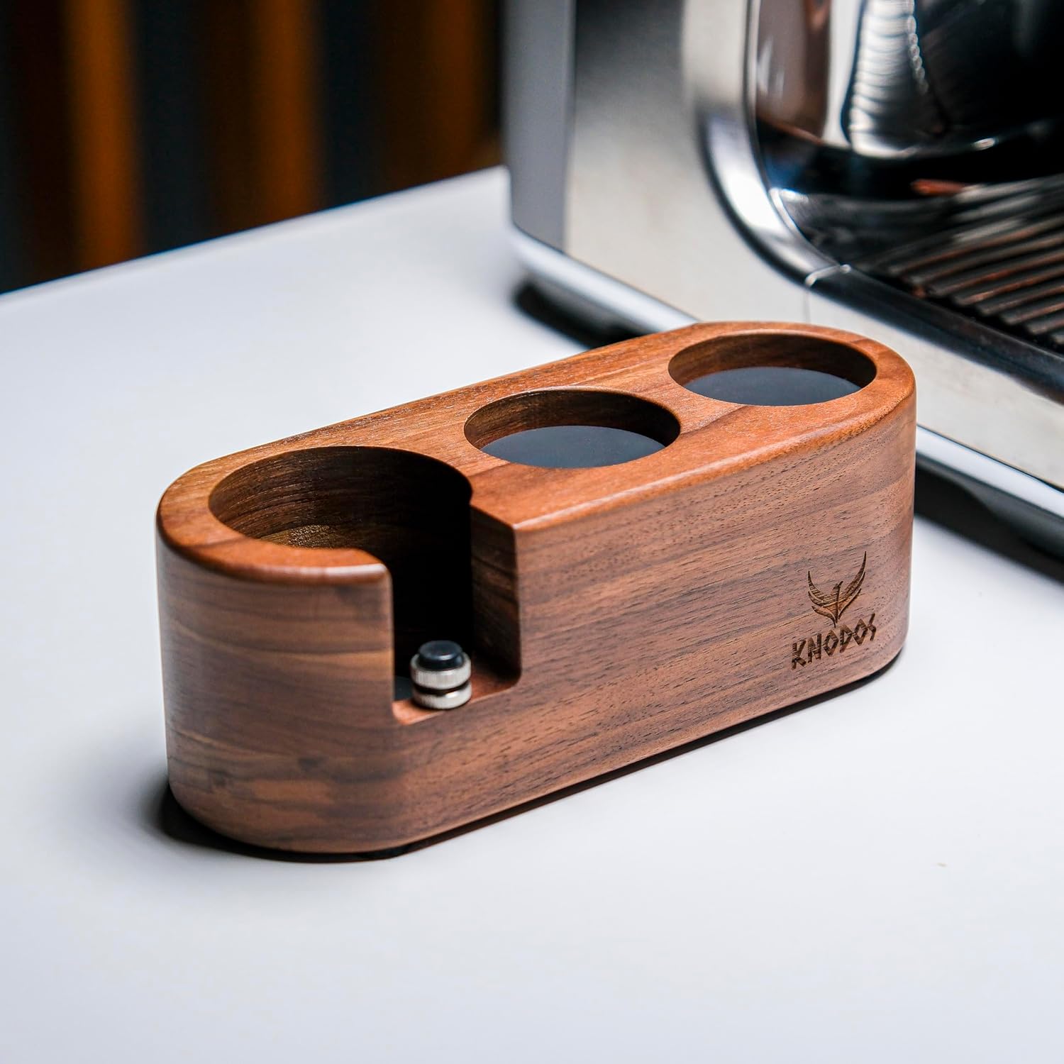 Breville Espresso Machine Accessories Kit 54mm Tamping Station WDT Tool Portafilter Funnel Calibrated Tamper Puck Screen and Distribution Tool