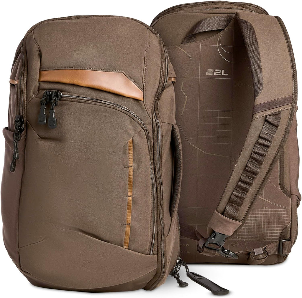 Vertx Gamut 22L Sling Backpack – Versatile, Durable Design with Ample Storage, Ideal for Everyday Use & Outdoor Adventures, Cedar Brown - One Size
