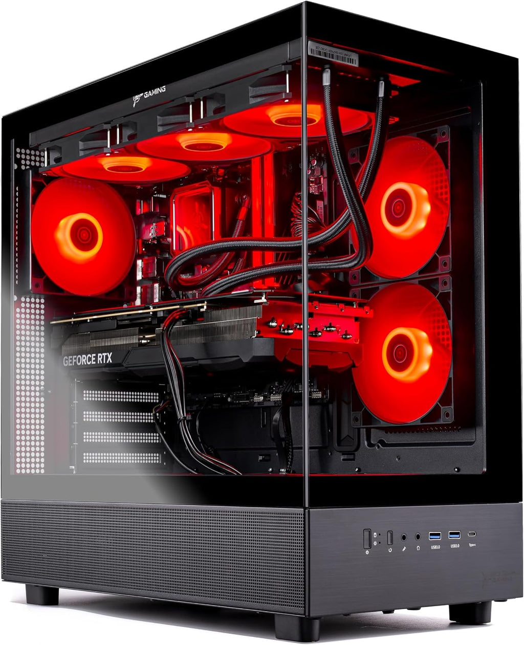 Skytech Gaming Azure 3 Gaming PC, AMD Ryzen 7 7800X3D 4.2GHz, NVIDIA RTX 5060 Ti 16GB VRAM, 1TB Gen4 NVMe SSD, 32GB DDR5 RAM 6000, 850W Gold ATX 3 PSU, 360 ARGB AIO, WI-FI 5, Windows 11, Desktop