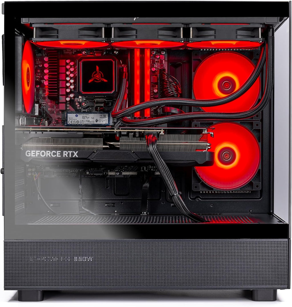 Skytech Gaming Azure 3 Gaming PC, AMD Ryzen 7 7800X3D 4.2GHz, NVIDIA RTX 5060 Ti 16GB VRAM, 1TB Gen4 NVMe SSD, 32GB DDR5 RAM 6000, 850W Gold ATX 3 PSU, 360 ARGB AIO, WI-FI 5, Windows 11, Desktop