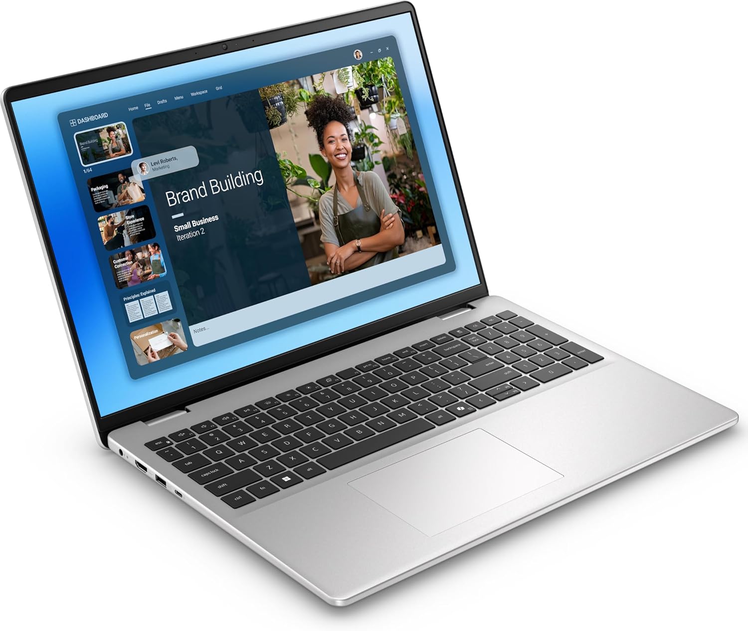 Dell 16 DC Laptop, 16' WUXGA IPS Touchscreen, Core 5 120U 10-Core, Intel Graphics, 8GB DDR5 512GB SSD, Backlit Keyboard, Wi-Fi 6E, 1080p FHD Camera, Win11 Home