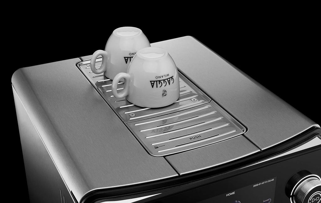 Gaggia Accademia Luxury Italian Fully Automatic Espresso Machine with 19 Customized drink settings,0.5 Liters,RI9782/46 Brushed Stainless