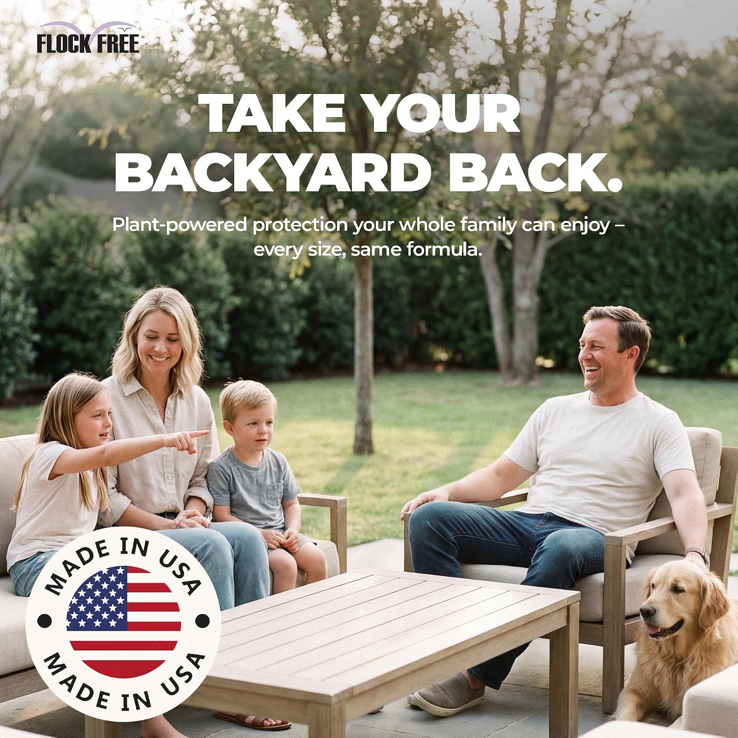 Natural Mosquito Repellent Concentrate 1 Gallon – Non-Toxic Outdoor Pest Control Spray – Kills and Repels Mosquitoes, Ticks, Fleas, Ants & More – Safe for Kids & Pets – Makes 128 Gallons