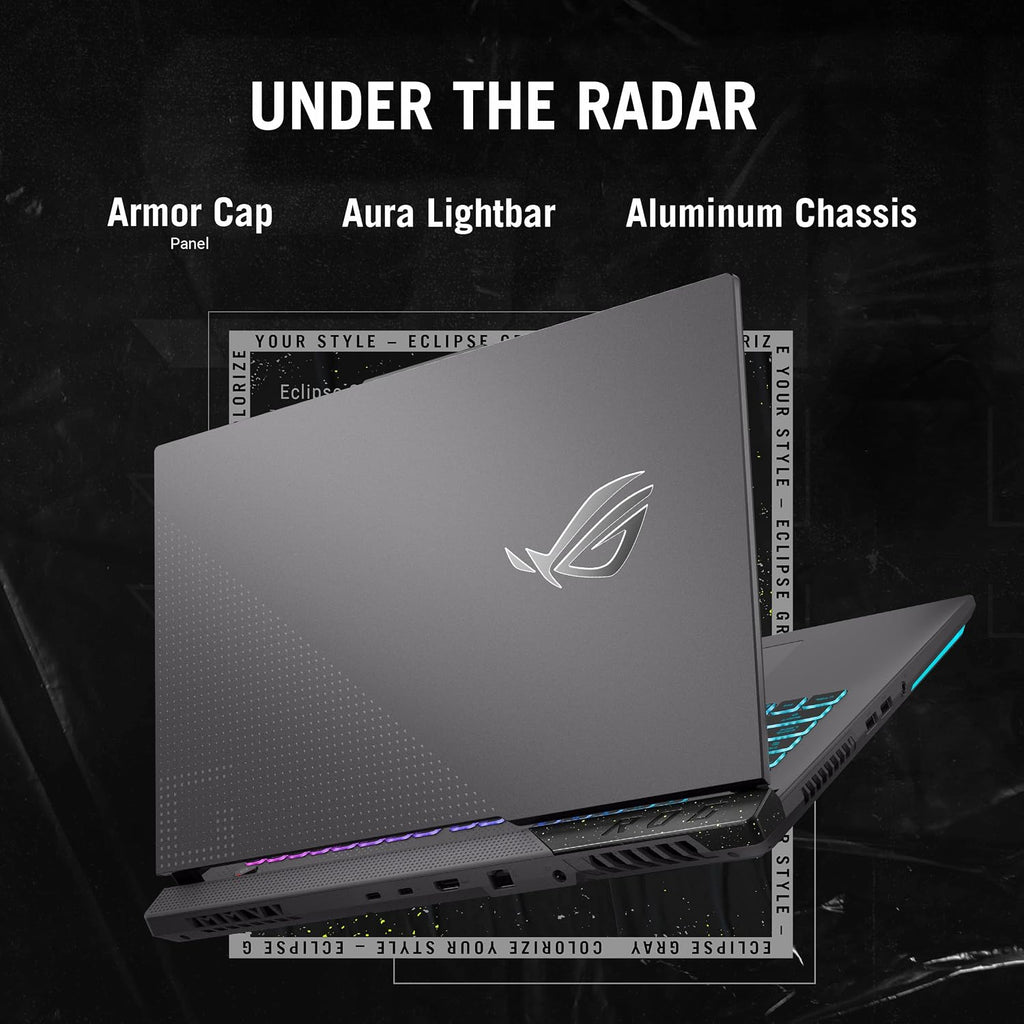 ASUS ROG Strix G17 (2023) Gaming Laptop, 17.3â€ QHD 240Hz, GeForce RTX 4070, AMD Ryzen 9 7945HX, 16GB DDR5, 1TB PCIe SSD, Wi-Fi 6E, Windows 11, G713PI-DS94 Eclipse Gray