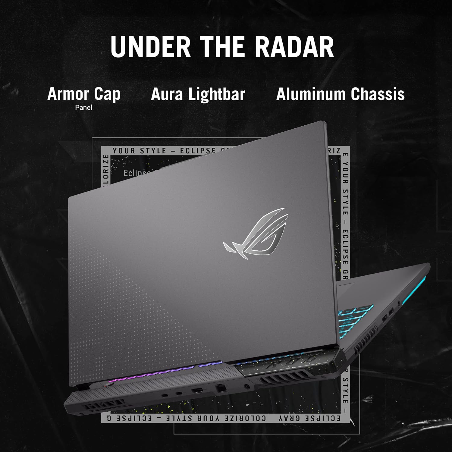 ASUS ROG Strix G17 (2023) Gaming Laptop, 17.3â€ QHD 240Hz, GeForce RTX 4070, AMD Ryzen 9 7945HX, 16GB DDR5, 1TB PCIe SSD, Wi-Fi 6E, Windows 11, G713PI-DS94 Eclipse Gray