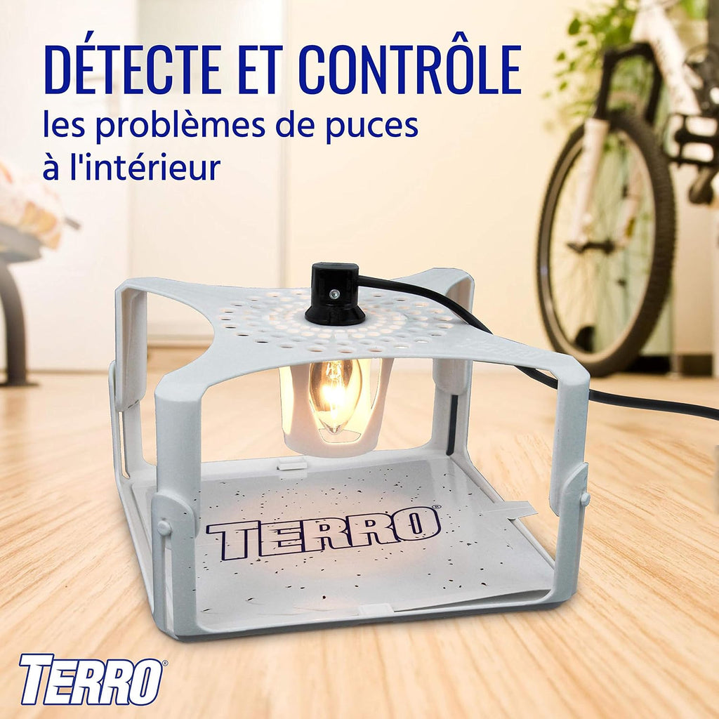 Terro T230 Indoor Electric Flea Trap and Killer - Refillable Flea Traps for Inside Your Home (Pack of 6)