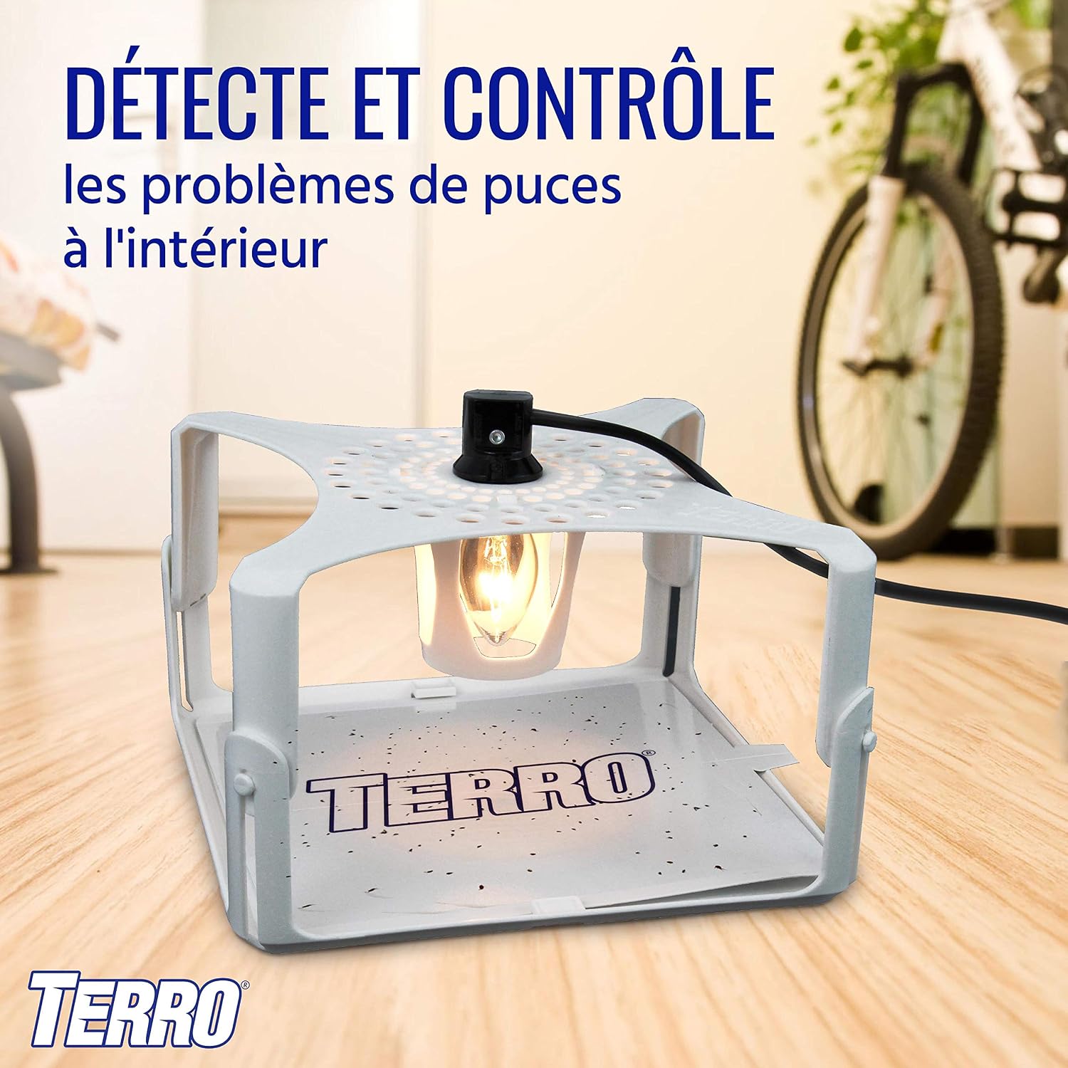 Terro T230 Indoor Electric Flea Trap and Killer - Refillable Flea Traps for Inside Your Home (Pack of 6)