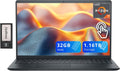 Dell Inspiron 15.6' FHD IPS Touchscreen Laptop, AMD Ryzen 7 7730U, 32GB RAM, 1.16TB Storage(1TB SSD+160GB Docking Station Set), AMD Radeon Graphics, Num Pad, HD Camera, Wi-Fi, Windows 11, Black