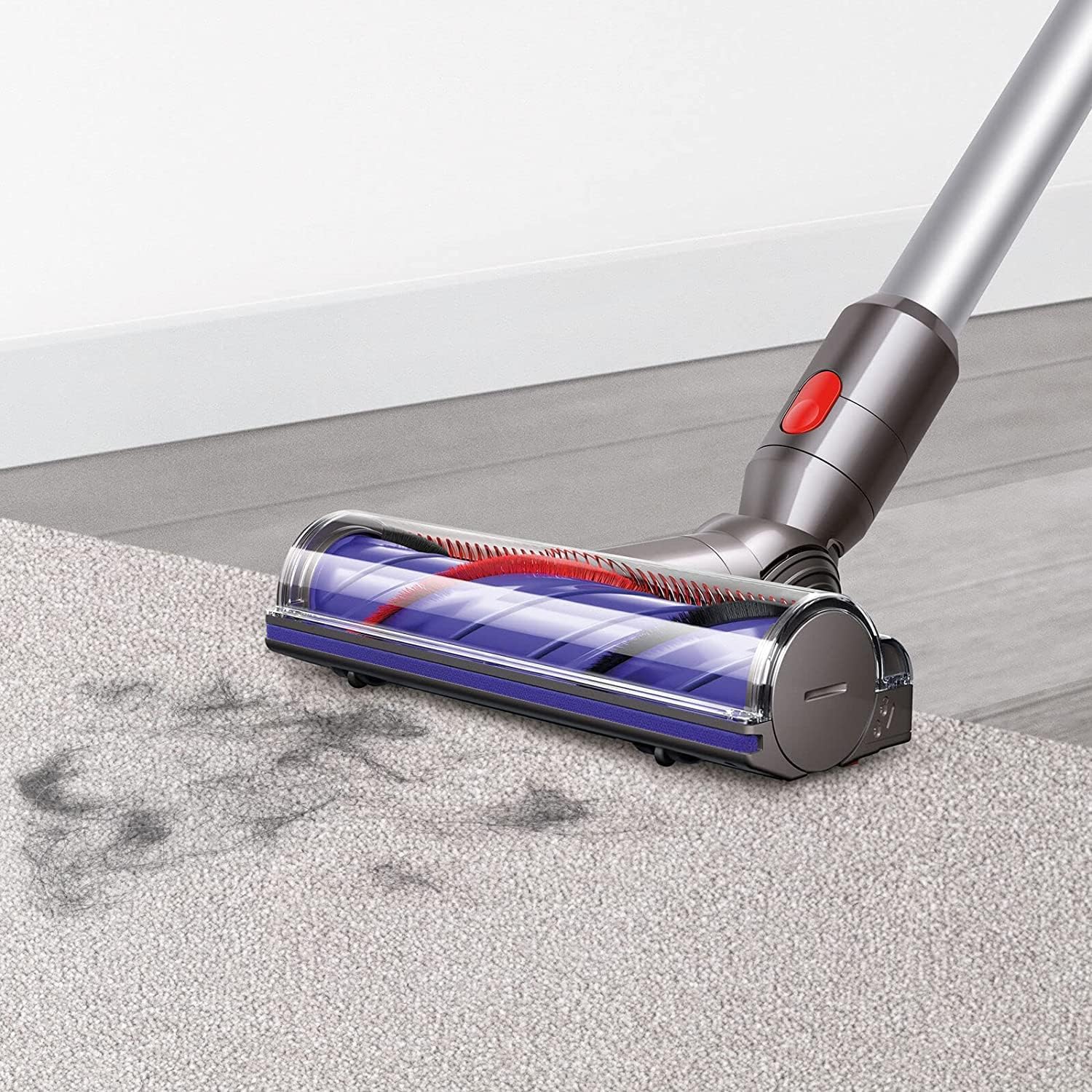Dyson V7 Animal Cordless HEPA Stick Vacuum Cleaner with Bonus Tools, Iron (Renewed)