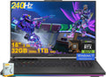 ASUS ROG Strix G18 G814 Gaming Laptop | 18' 2.5k (2560x1600) 240Hz (100% DCI-P3) | AMD 16-core Ryzen 9 9955HX (>i9-14900HX) | 32GB DDR5 1TB SSD | GeForce RTX 5070 | RGB Backlit Win11 w/DLCA Accessory