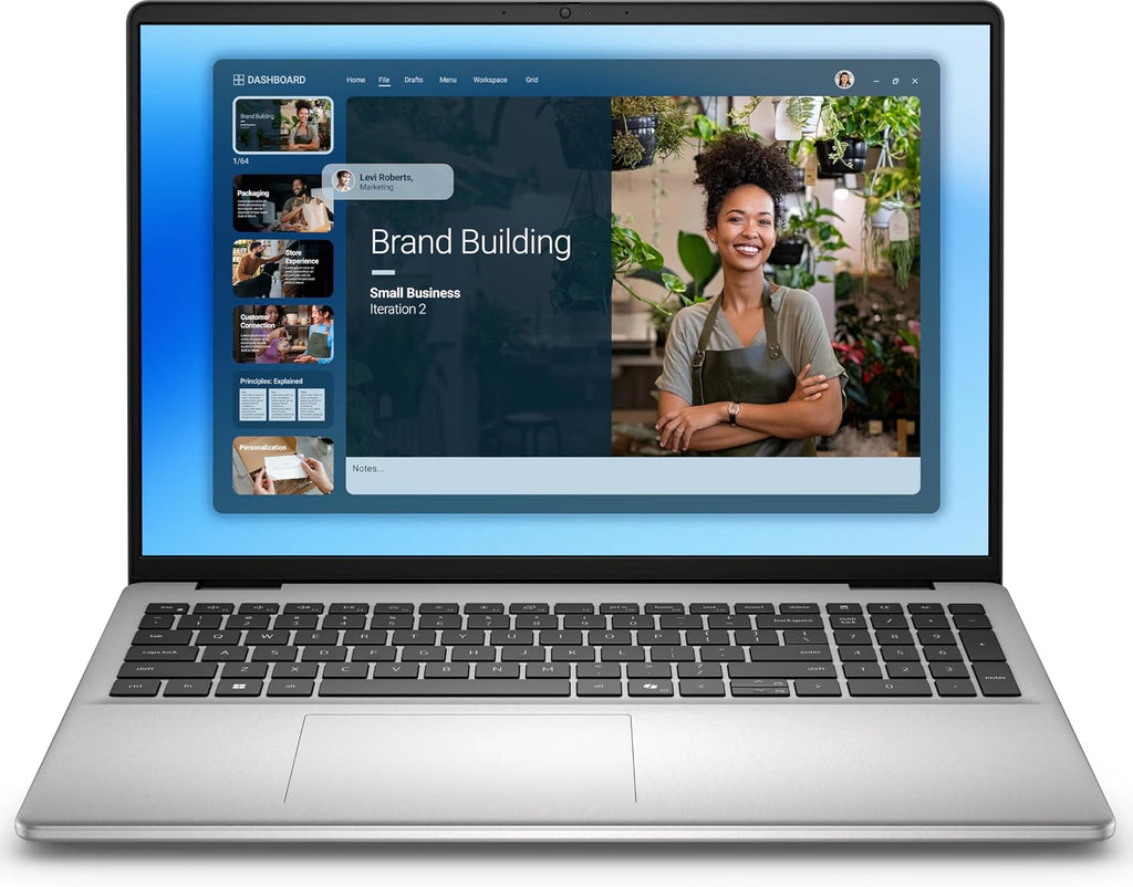 Dell 16 DC Laptop, 16' WUXGA IPS Touchscreen, Core 5 120U 10-Core, Intel Graphics, 8GB DDR5 512GB SSD, Backlit Keyboard, Wi-Fi 6E, 1080p FHD Camera, Win11 Home