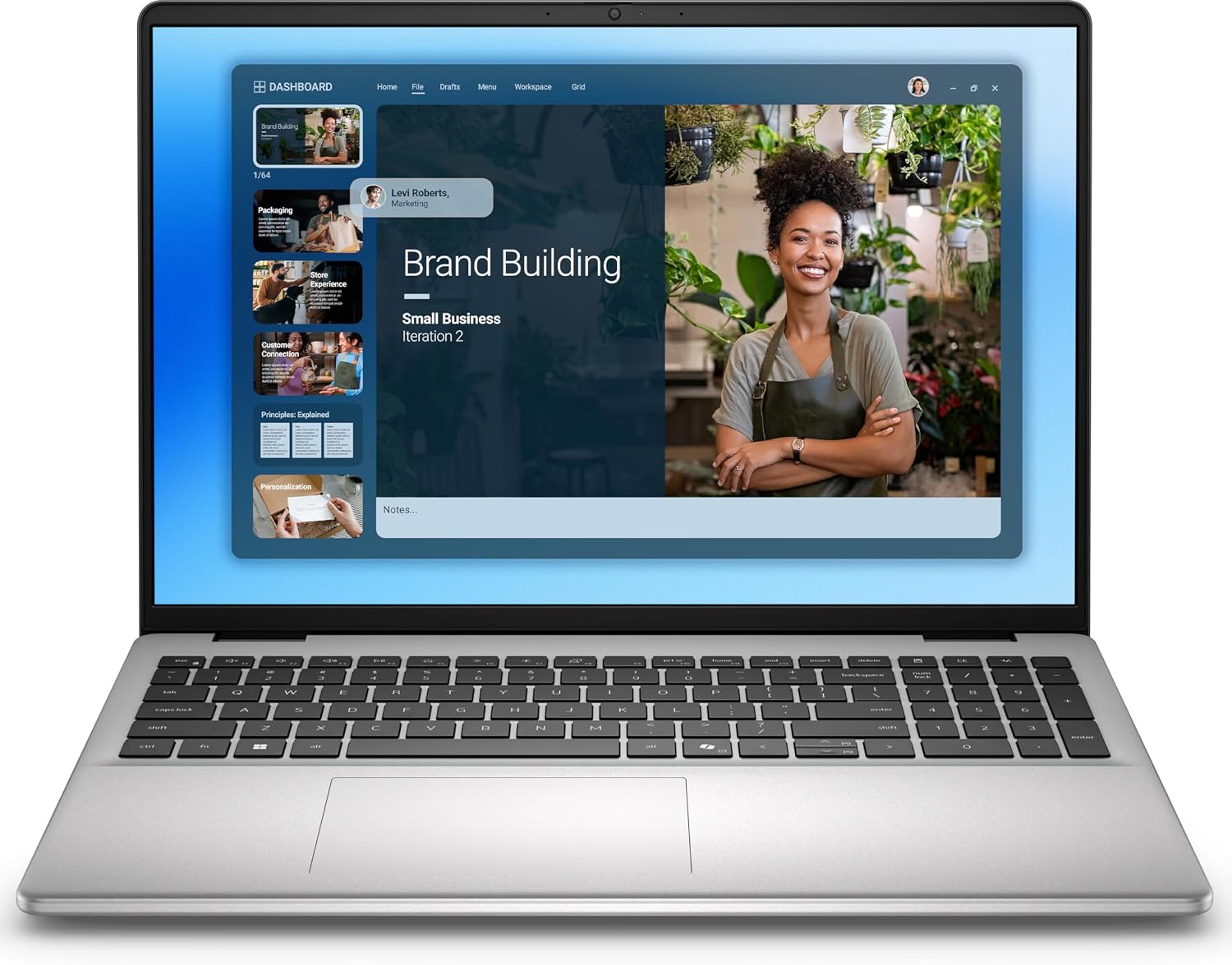 Dell 16 DC Laptop, 16' WUXGA IPS Touchscreen, Core 5 120U 10-Core, Intel Graphics, 8GB DDR5 512GB SSD, Backlit Keyboard, Wi-Fi 6E, 1080p FHD Camera, Win11 Home