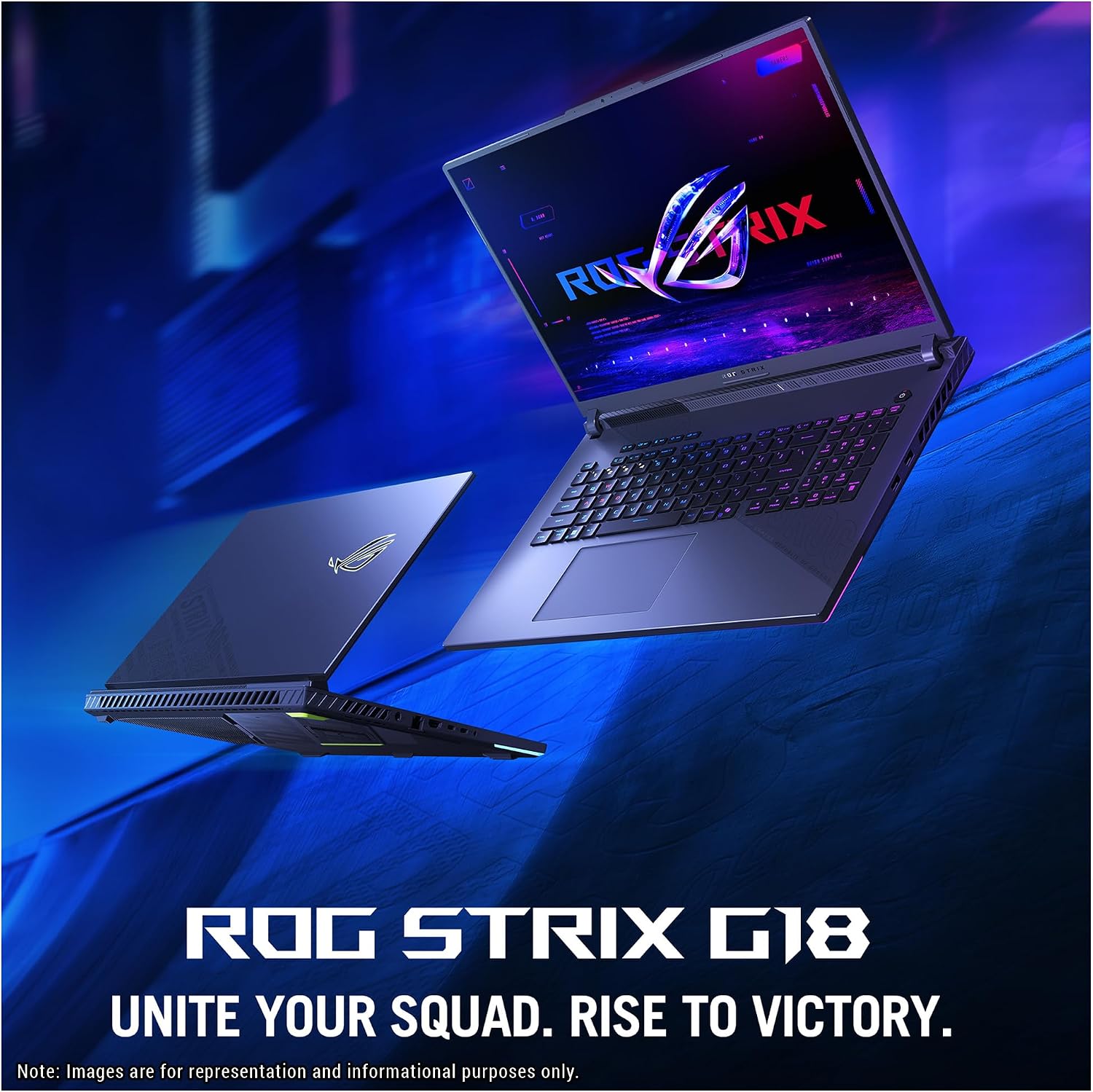 ASUS ROG Strix G18 Gaming Laptop, AMD Ryzen 9-9955HX, 32 GB DDR5 RAM, 2 TB PCIe SSD, 18' 2.5K (2560x1600) 240Hz Display, Nvidia G-Force RTX 5070, 4-Zone RGB Keyboard, W11 Home, Eclipse Gray