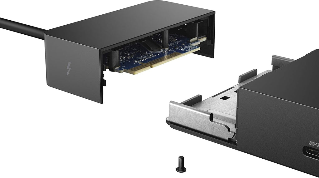 Dell WD19TB Thunderbolt Docking Station with 180W AC Power Adapter (130W Power Delivery), Black