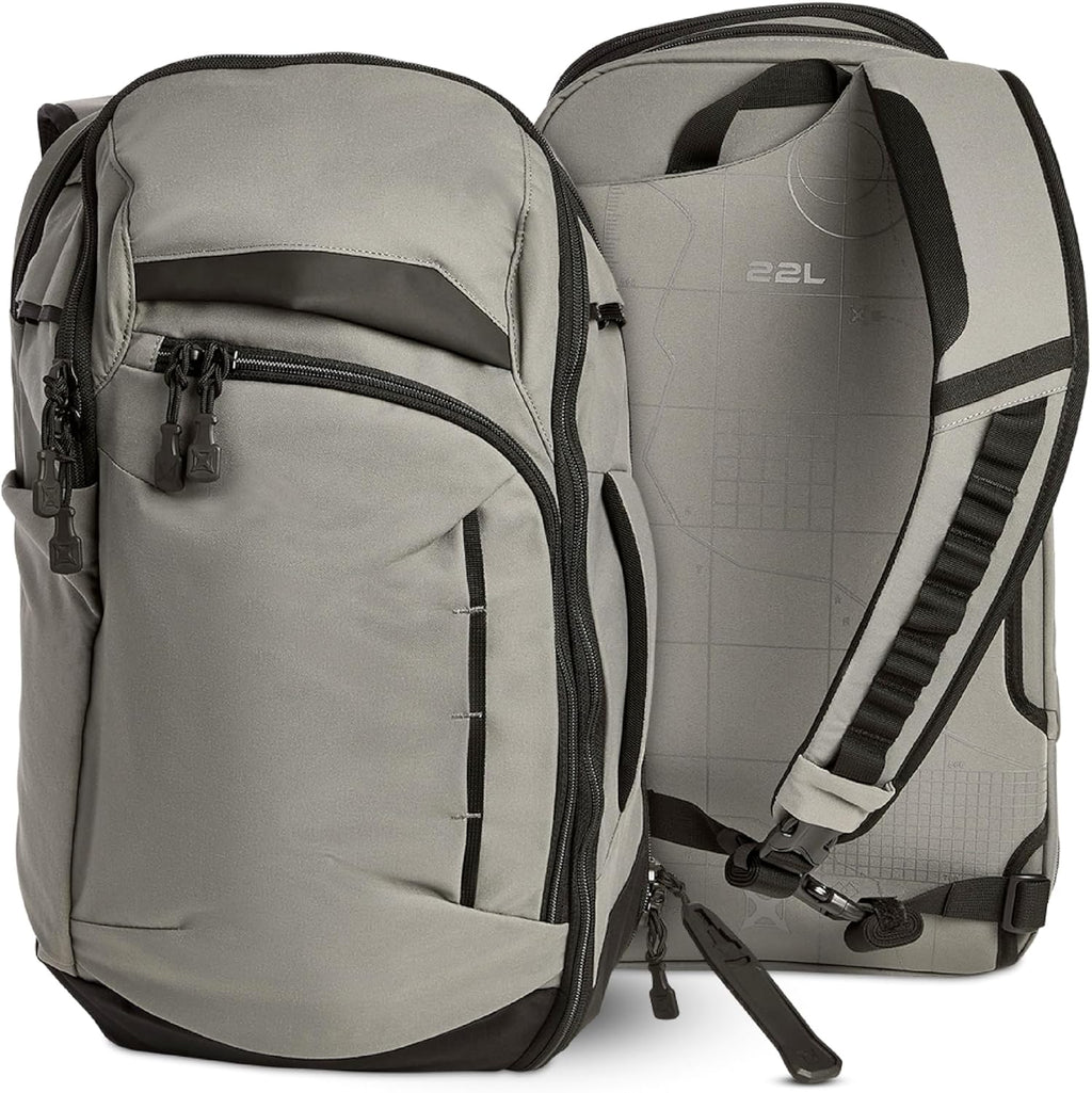 Vertx Gamut 22L Sling Backpack – Versatile, Durable Design with Ample Storage, Ideal for Everyday Use & Outdoor Adventures, Slate Grey/Black - One Size