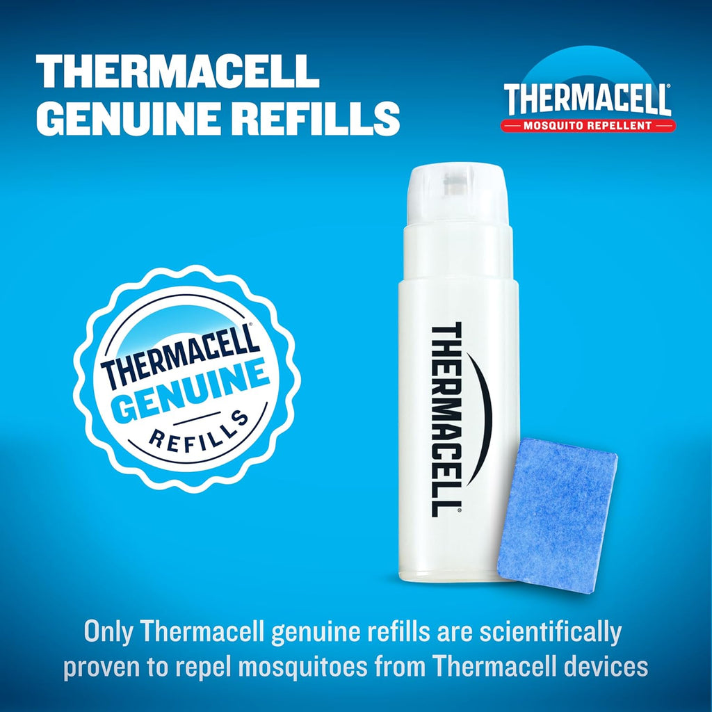 Thermacell Mosquito Repellent Refills; Compatible with Any Fuel-Powered Thermacell Repeller; Highly Effective, Long Lasting, No Spray or Mess; 15 Foot Zone of Mosquito Protection