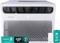 Hisense 8,000 BTU Smart Window Air Conditioner, 3 modes (Cooling, Fan, Dehumidifier), Easy Installation,Ultra Quiet, 2 Years Warranty