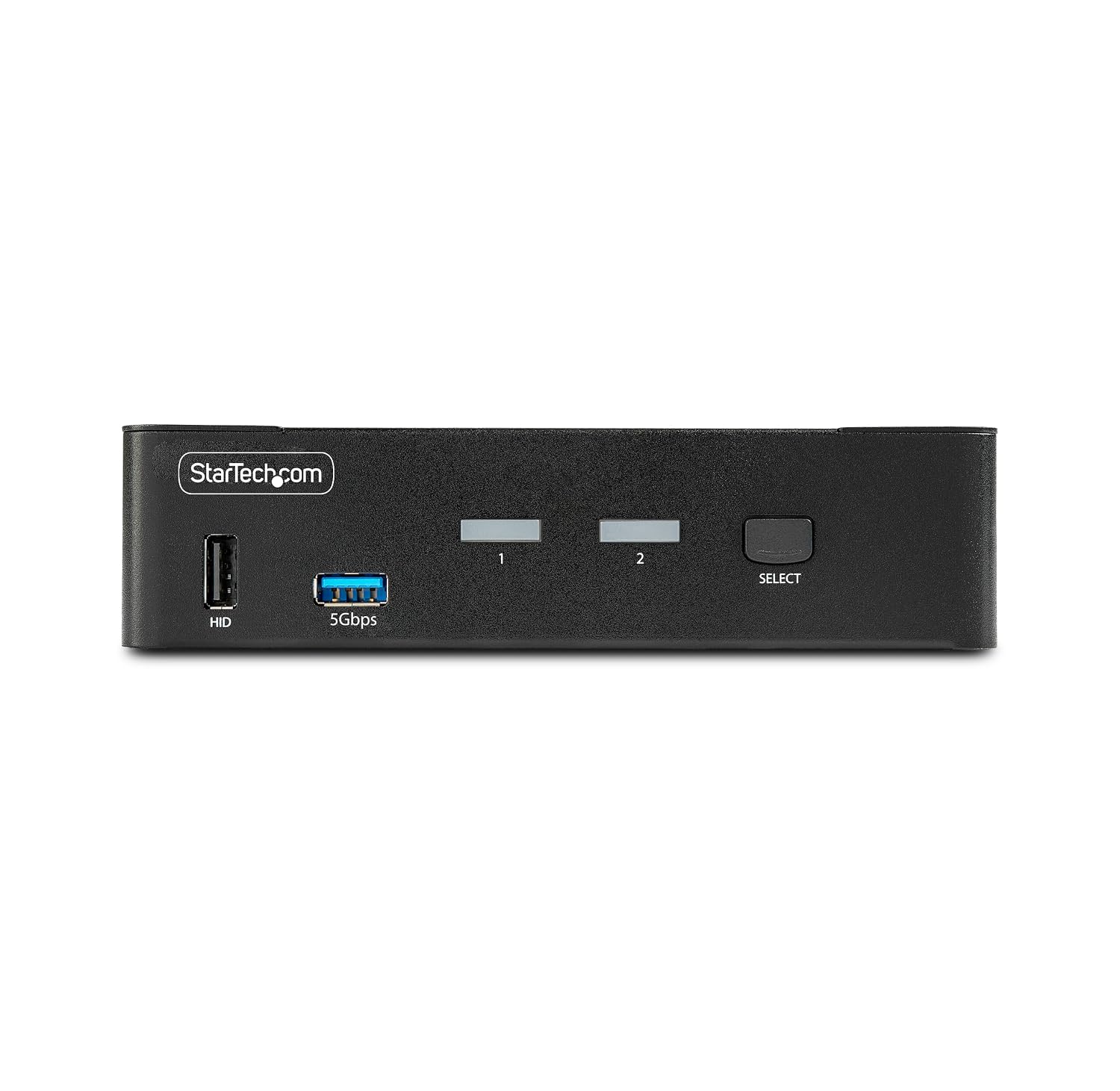 StarTech.com 2-Port DisplayPort KVM Switch, 8K 60Hz / 4K 144Hz, Single Display, DP 1.4, 2X USB 3.0 Ports, 4X USB 2.0 HID Ports, Push-Button & Hotkey Switching, TAA Compliant (D86A2-2-PORT-8K-KVM)