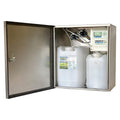 Mosquito Killer Machine Dual Reservoir Stainless Steel - Customizable Coverage, Easy Installation, Automatic Yard Care for Mosquitoes, Fleas, & Fire Ants. Delivers Various Products to Lawn and Plants