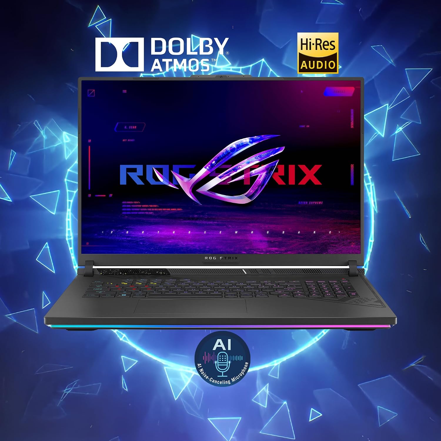 ASUS ROG Strix G18 G814 Gaming Laptop | 18' 2.5k (2560x1600) 240Hz (100% DCI-P3) | AMD 16-core Ryzen 9 9955HX (>i9-14900HX) | 32GB DDR5 1TB SSD | GeForce RTX 5070 | RGB Backlit Win11 w/DLCA Accessory