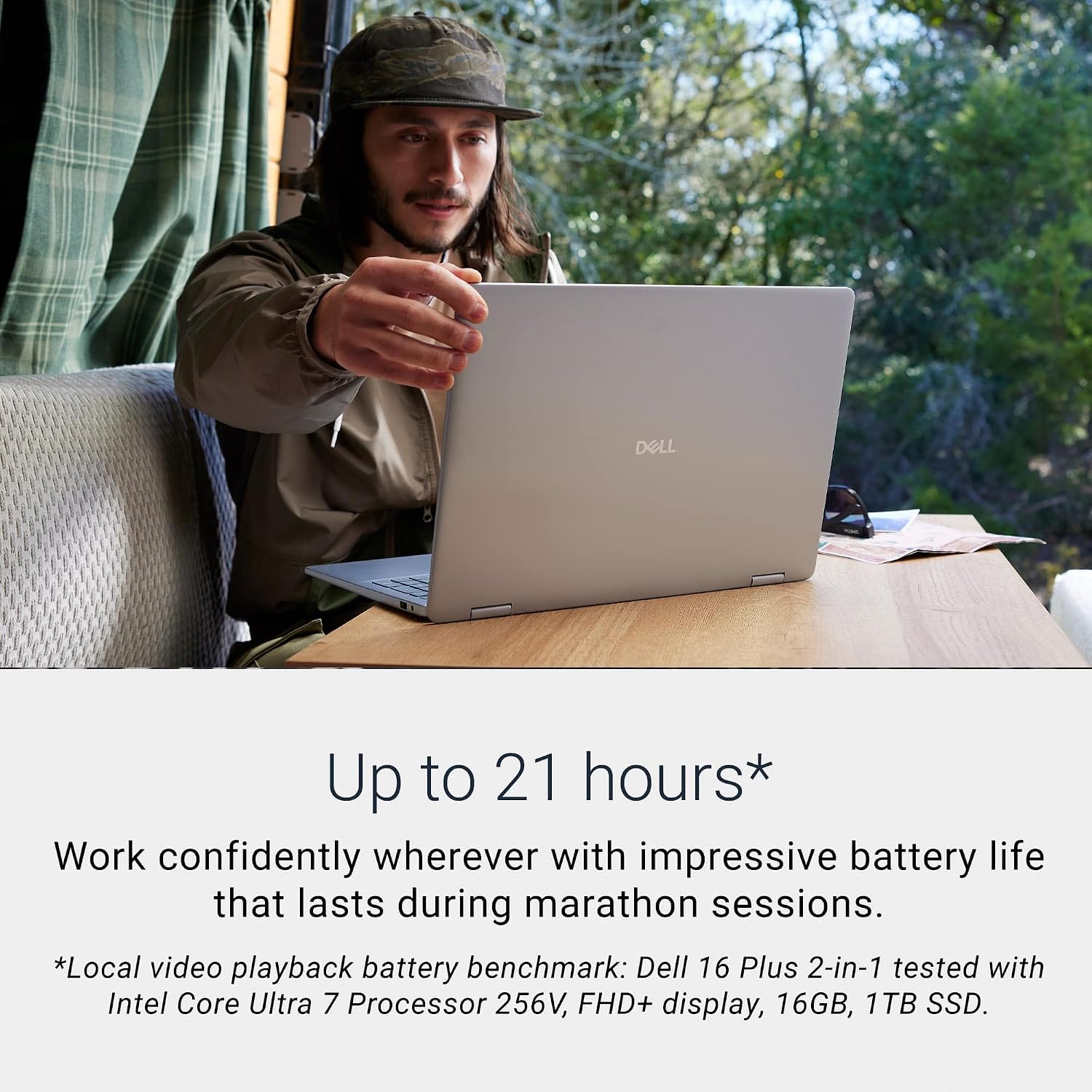 Dell 16 Plus (Next Gen Inspiron 16 Plus) 2-in-1 AI Laptop (16' FHD+ Touchscreen, Intel Core Ultra 7 256V (> i7-1355U), 16GB DDR5, 1TB SSD) Copilot+ PC, 21-Hr Battery, Wi-Fi 7, Fingerprint, Win 11 Home
