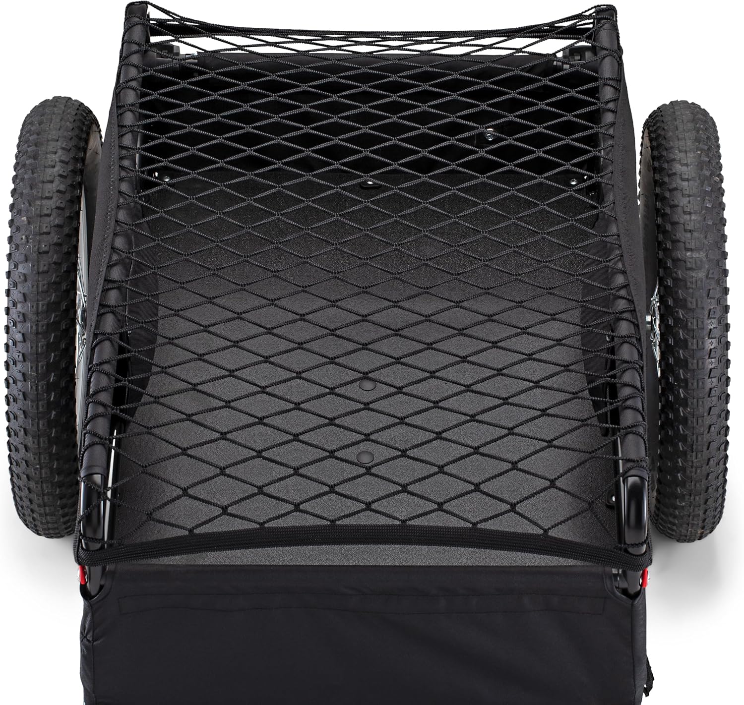 Schwinn Porter Bike Cargo Trailer, Holds up to 100 lb, Universal Coupler, Folding Frame, Quick-Release Wheels, 16-Inch Air-Filled Tires, Interior D-Rings, Schwinn Bike Trailer for Carrying Cargo
