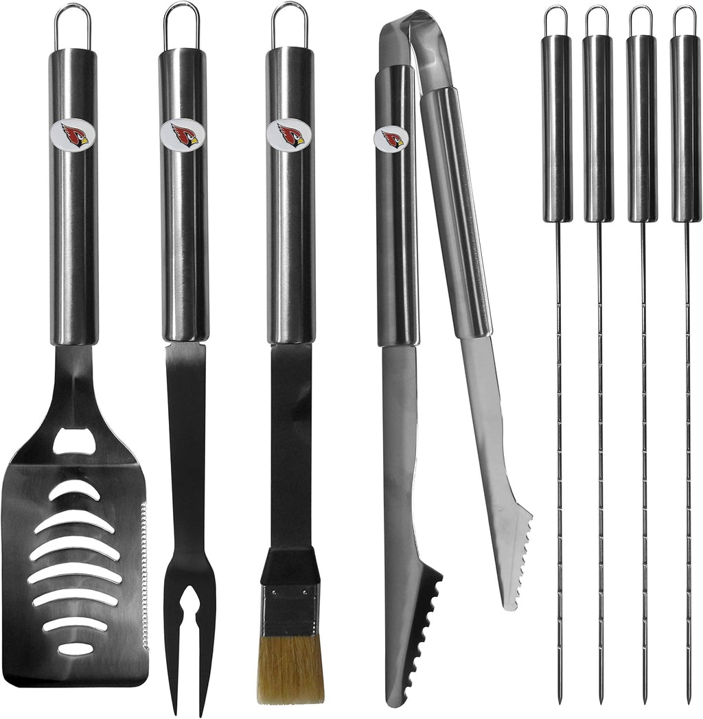Siskiyou NFL 8 Piece BBQ Set with Case