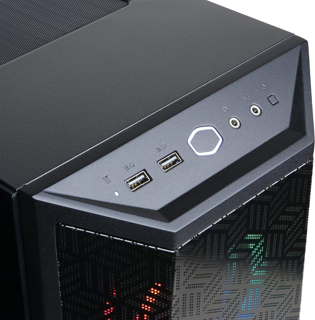 CYBERPOWERPC Gamer Xtreme Gaming PC, Intel Core i3-12100F 3.3GHz, AMD RX 6500 XT 4GB, 8GB DDR4, 500GB NVMe PCIe SSD, WiFi & Win 11 Home (GXi8800A6), Black
