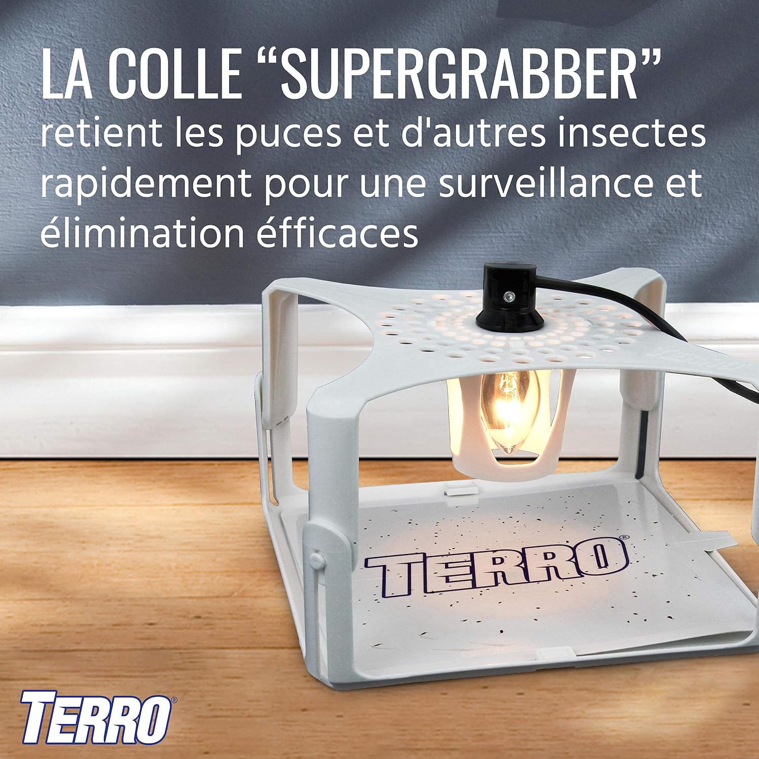 Terro T230 Indoor Electric Flea Trap and Killer - Refillable Flea Traps for Inside Your Home (Pack of 6)