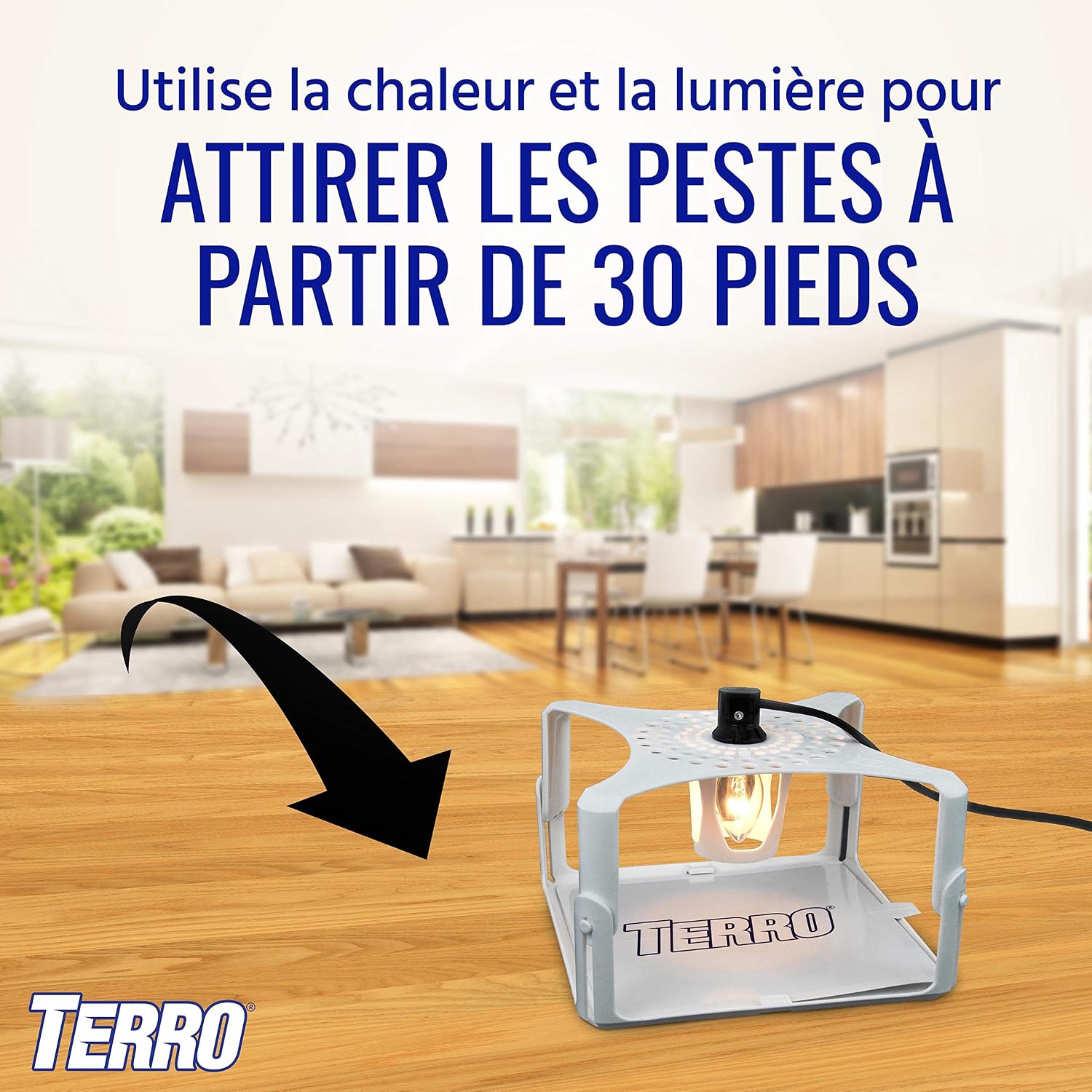 Terro T230 Indoor Electric Flea Trap and Killer - Refillable Flea Traps for Inside Your Home (Pack of 6)
