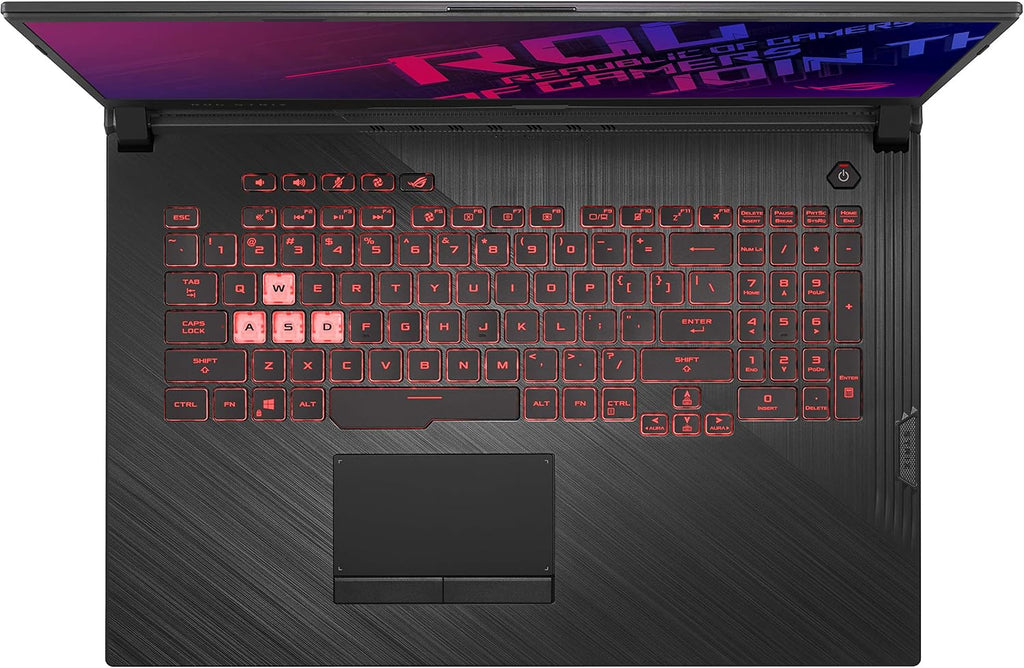Asus ROG Strix G (2019) Gaming Laptop, 17.3' IPS Type FHD, NVIDIA GeForce GTX 1650, Intel Core i7-9750H, 16GB DDR4, 512GB PCIe Nvme SSD, RGB KB, Windows 10 Home, GL731GT-PH74