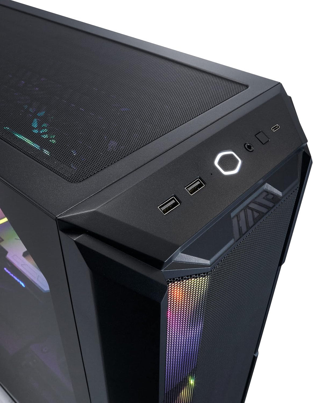 Cooler Master HAF 5 Pro High Performance Gaming PC - Intel i5 12400F - NVIDIA GeForce RTX 3060 Ti - 16GB DDR4 3200MHz - 1TB M.2 NVMe SSD – WiFi - Windows 11 - Desktop Computer