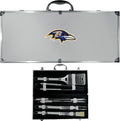 Siskiyou NFL 8 Piece BBQ Set with Case