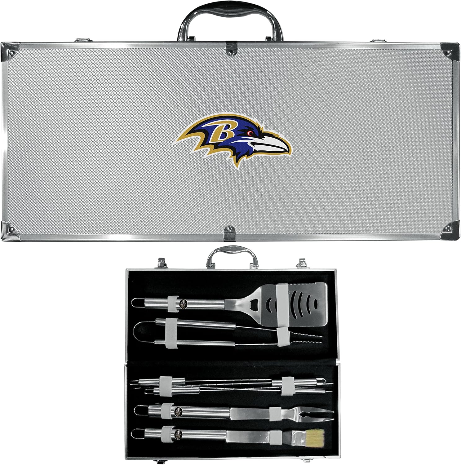 Siskiyou NFL 8 Piece BBQ Set with Case